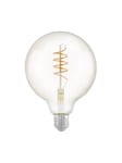 EGLO LED-lyspære G125 Globe 4W/822 270 lumen clear 3-step dimmable E27