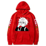 (valkoinen-XXXL）Death Note -hupparit Miesten Funny Japanilainen Anime Streetwear