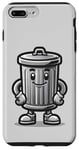 iPhone 7 Plus/8 Plus Garbage Trash Can Cartoon Character Design Case