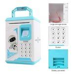 YKOUT Electronic Piggy Bank Atm Password Money Box Fingerprint Coin Money Saving Box Atm Bank Safe Box Deposit Banknote