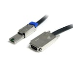 Startech 1 m extern SAS-kabel (Serial Attached SCSI) - SFF-8470 till SFF-8088