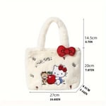 'koiran käsilaukku hello kitty pehmo säilytys crossbody kuromi söpö sarjakuva pehmo nukke melodia pehmolelu uusi joulu halloween uudenvuoden lahja kiitospäivä lahja juhlalahja ystävänpäivä lahja'