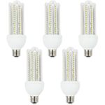 Lampes ampoule led 23W lumière froide basse consommation E27 6400 k 5 pieces