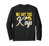 Homeowner We Got The Keys First Time Homeowner Housewarming Long Sleeve T-Shirt