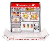 MGA's Miniverse Make It Mini Food - Make It Mini Pizza Party - Replica Food Collectibles - Not Edible - Suitable for Kids Ages 8+ and Collectors