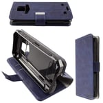 caseroxx Bookstyle-Case for Doogee S88 Pro / S88 Plus in blue