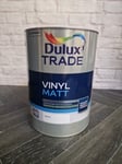 DULUX TRADE VINYL MATT WHITE 5L #M