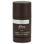 s.Oliver Men's fragrances Superior Men Deodorant Stick 75 ml (£132.27 / 1 l)