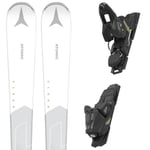 ATOMIC Pack ski Atomic Cloud C8 White/grey + M 10 Gw Black/gold 25 Femme Blanc / Gris taille 157 2025