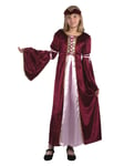 Girls Renaissance Princess Costume Tudor Royal Queen Kids Book Week Fancy Dress