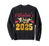 Funny Happy Valentines Day Heart Love Valentine Men Women Sweatshirt