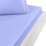 Sensei La Maison du Coton Drap Housse en Percale de Coton Bonnet 30cm Soft Percale