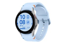 Samsung Galaxy Watch FE smart ur med sportsbånd - 16 GB - sølv