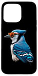 Coque pour iPhone 15 Pro Max Blue Jay Cool Lunettes de soleil