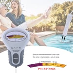 Testeur de piscine 2 en 1 pour chlore et pH, testeur de niveau CL2 portable, analyse de la qualité de l'eau du spa, analyseur de surveillance