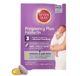 Seven Seas Pregnancy Plus Follow On Dual Pack, 21 Vitamins Omega DHA - 56 Pills