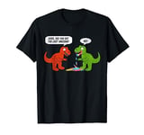 Vintage Funny Dinosaur Dude Did You Eat The Last Unicorn T-Shirt