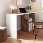 Bureau design innovant 110x50cm pour chambre et bureau Conti Acero