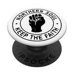 Northern Soul Keep the Faith , Manchester, Blackpool, Wigan PopSockets Swappable PopGrip