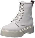 Replay Women's Doc Optical Mid Calf Boot, 061white, 2 UK