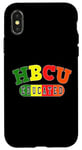 Coque pour iPhone X/XS Diplômé universitaire diplômé de la HBCU, HBCU Pride Black History Month