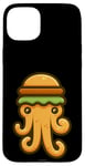 iPhone 15 Plus Octopus Burger Sea Food Kraken Tentacle BBQ Octopuses Case