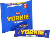 Yorkie Original Milk Chocolate Bar 3 x46 g Treat Pack SEALED UK STOCK