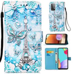 samsung Samsung Galaxy A32 4G Designer PU Case EiffelTower