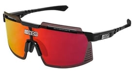 Lunettes scicon aerowatt foza multimirror red   black