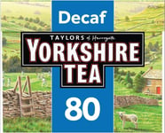 Yorkshire Tea Decaf, 80 bags, 250g