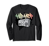 Hip hop dance street art graffiti spray paint dancing dancer Long Sleeve T-Shirt