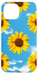 iPhone 15 Yellow Sunflower Case