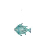 Home ESPRIT Figurine décorative Poisson méditerranéen 50 x 11 x 34 cm