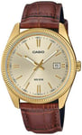 Casio MTP-1302PGL-9AVEF Timeless Collection Kullattu/Nahka Ø44.2 mm