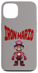 iPhone 13 Iron Mario Cartoon Design Case