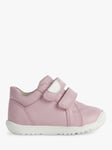 Geox Kids' Macchia Riptape Pre-Walker Trainers, Rose