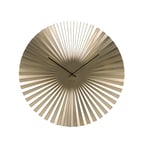 Karlsson Modern Wall Clocks KA5658GD, Metal, Gold, 50 x 50 x 3,5