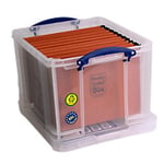 Really Useful Box Storage Box and Suspension File 35 L Transparant 39 x 31 x 48 cm