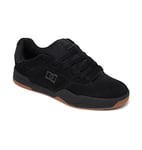 Dcshoes Homme Central-Leather Shoes Basket, Schwarz, 42.5 EU