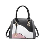 Miss Lulu Handbags for Ladies with Fashion Colour Combination Satchel Shoulder Bags