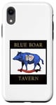 Coque pour iPhone XR Blue Boar Tavern Online Oxfordian Pub Authorship Shakespeare