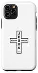 Coque pour iPhone 11 Pro Jesus Alpha & Omega