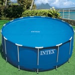 INTEX Poolöverdrag solenergi runt 457 cm 29023 3202785