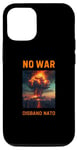 Coque pour iPhone 15 Pro Anti Guerre Paix Disband OTAN