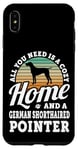 iPhone XS Max Cozy Home And A German Shorthaired Pointer Dog Short Haired Case