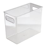 iDesign InterDesign Refrigerator, Freezer and Pantry Storage Container – Food Organizer Bin for Kitchen – Extra Large, Clear, 25