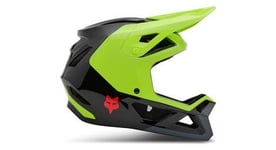 Casque integral enfant fox rampage barge jaune gris