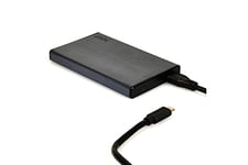 Port CONNECT USB Type C SATA 2.5" Hard Drive, External Enclosure Only - Plug and Play