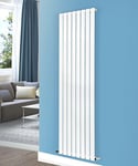 NRG 1800x544 Vertical Flat Panel Designer Radiators Central Heating Rad White