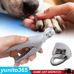 Led Pet Nail Dog Cat Clippers Trimmer Scissors Cutters Pet Care Tool Uk
